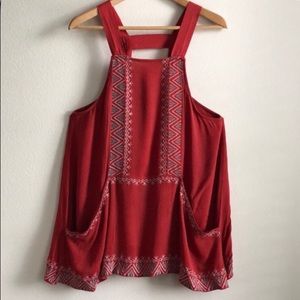 Anthropologie pocket tunic